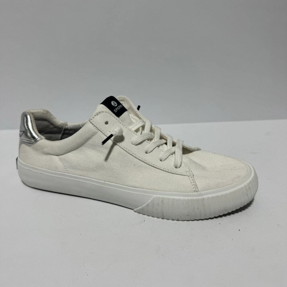 Sperry Womens Bermuda LTT Sneakers White Size 8.5 M